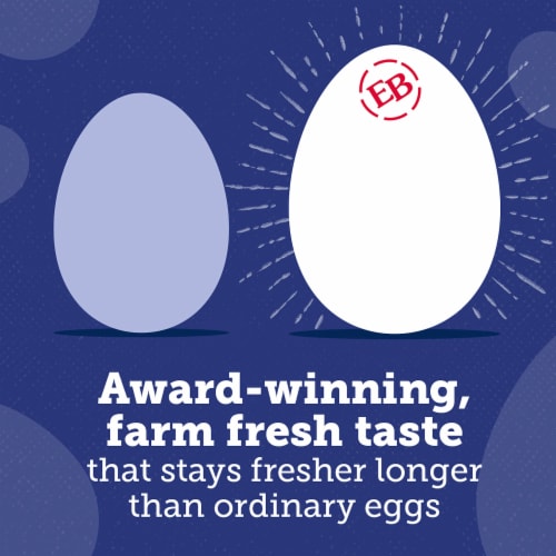 Eggland's Best Large White Eggs Perspective: left