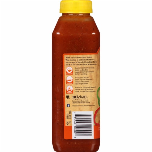 World Harbors Mexican Style Fajita Marinade Perspective: left