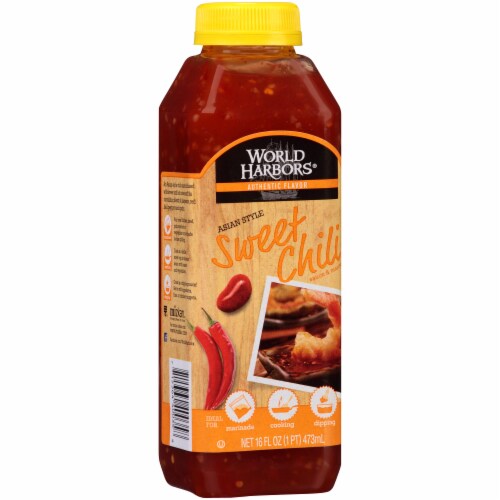World Harbors Asian Style Sweet Chili Sauce & Marinade Perspective: left