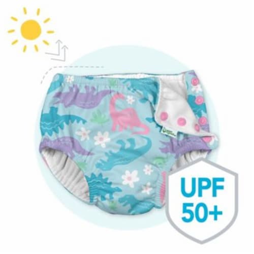 i play.® by green sprouts® Size 24M Snap Swim Diaper in Hot Pink Perspective: left