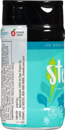 SweetLeaf® Sweetener Stevia Powder Perspective: left
