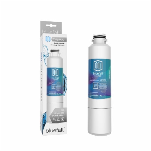 Samsung DA29-00020B 3PK Refrigerator Water Filter Compatible by BlueFall Perspective: left