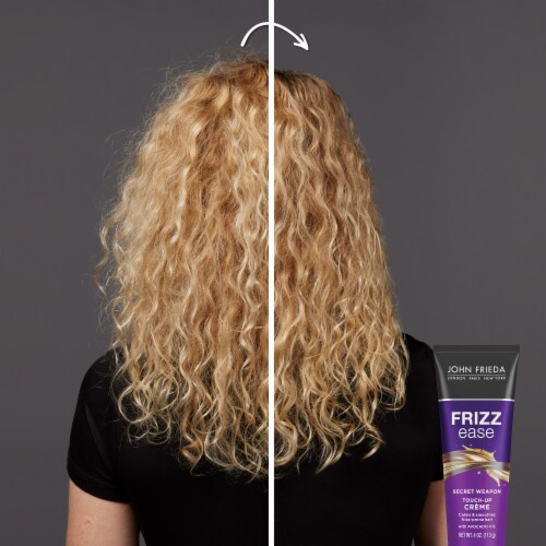 John Frieda Frizz Ease Secret Weapon Touch-Up Crème, Anti-Frizz Styling Cream for Frizz-prone Hair Perspective: left