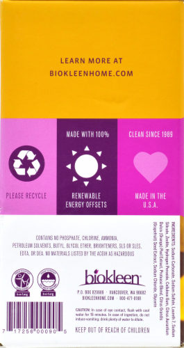 Biokleen Premium Plus Laundry Powder Perspective: left