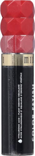 Milani Color Fetish Lip Stain Hydrating 8 Hour Wear 160 Bitten Berry Perspective: left
