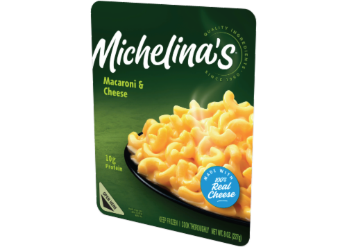 Michelina's® Macaroni & Cheese Frozen Meal Perspective: left