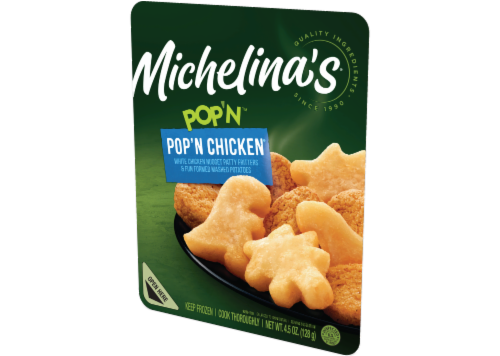 Michelina's® Pop'n Chicken Frozen Meal Perspective: left