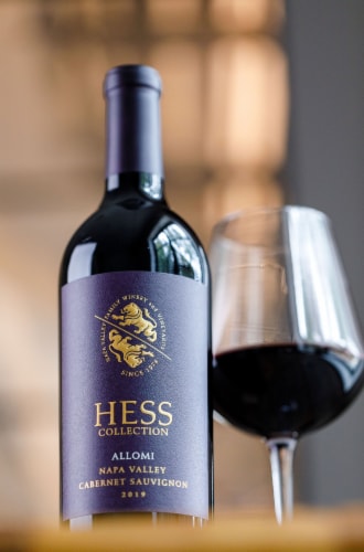 Hess Estate Allomi Cabernet Sauvignon Perspective: left