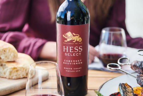 Hess Select North Coast Cabernet Sauvignon Red Wine Perspective: left