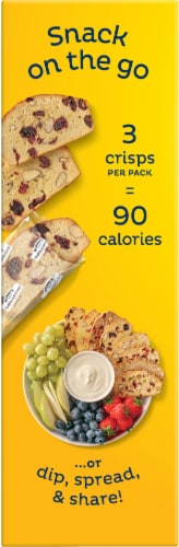 Nonni's® Thin Addictives® Lemon Blueberry Almond Crisps Perspective: left