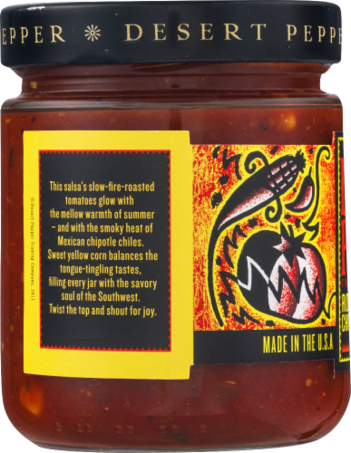 Desert Pepper Roasted Tomato Chipotle Corn Salsa