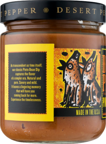Desert Pepper Trading Company Medium Pinto Bean Dip Perspective: left