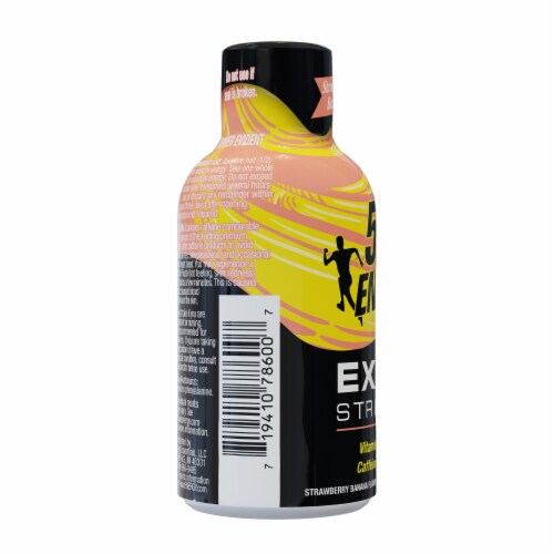 5-Hour Energy® Extra Strength Strawberry Banana Energy Shot Perspective: left