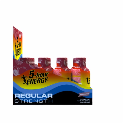 5-Hour Energy® Pomegranate Energy Drink Perspective: left