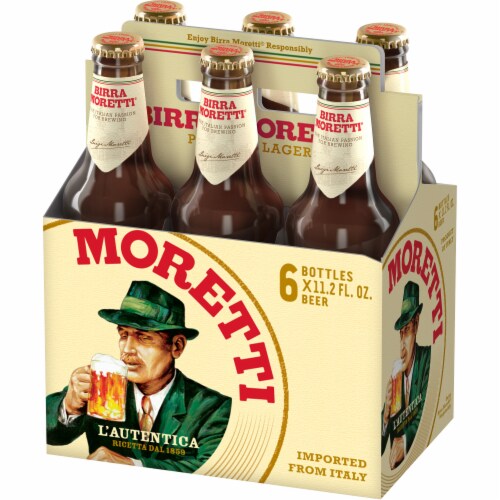 Birra Moretti Friulana Pilsner Perspective: left