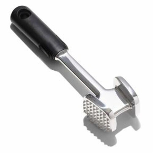 OXO Good Grips® Die Cast Meat Tenderizer in Black/Silver Perspective: left