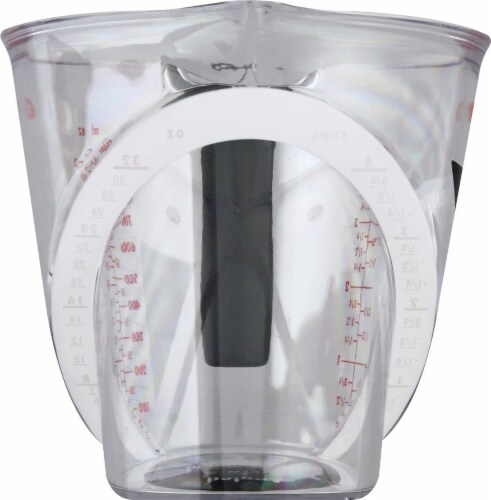 OXO Good Grips Angled Measuring Cup - Clear Perspective: left