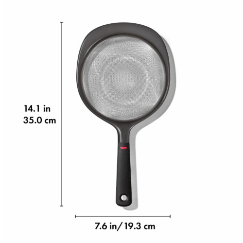 OXO Soft Works Strainer - Black Perspective: left