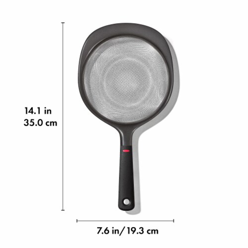 OXO Soft Works Strainer - Black Perspective: left