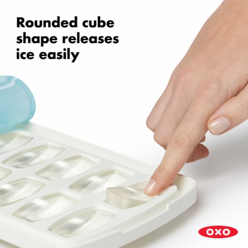 OXO Soft Works Ice Cube Tray - Blue Perspective: left