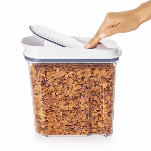 OXO Soft Works POP Medium Cereal Dispenser Perspective: left