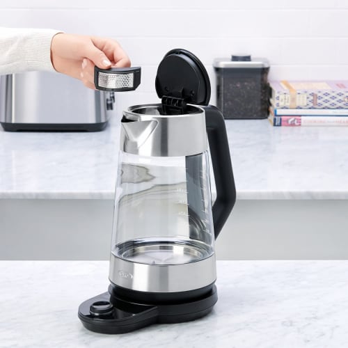 OXO Brew Clarity Cordless Glass Electric Tea Kettle w/ Adjustable  Temperature, 1 Piece - Kroger