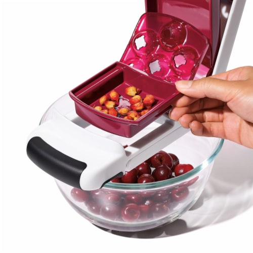 OXO Softworks® Quick Release Multi-Cherry Pitter Perspective: left