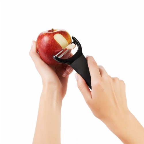 OXO Soft Works Y Vegetable Peeler - Black Perspective: left