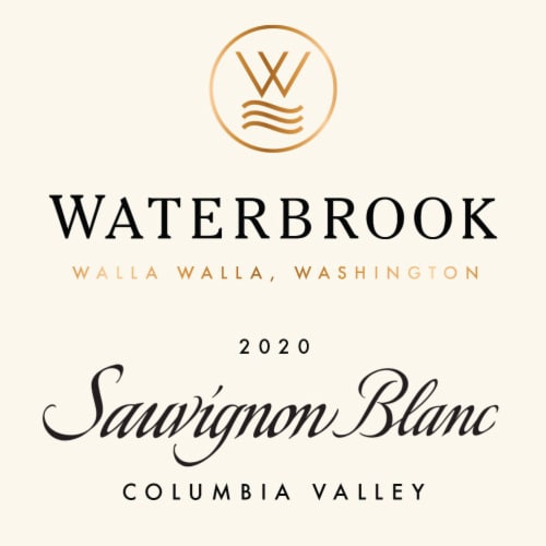 Waterbrook Sauvignon Blanc Washington White Wine Perspective: left
