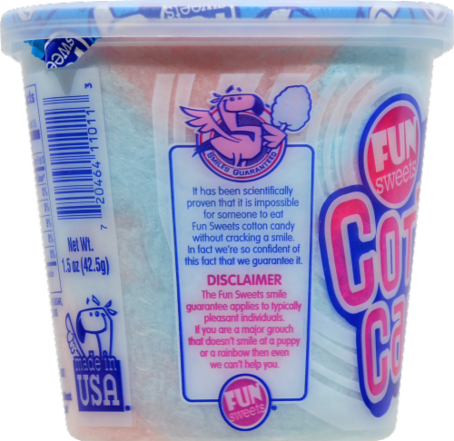 Fun Sweets Classic Cotton Candy Perspective: left