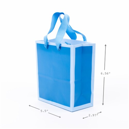 Hallmark #58 Small Solid Color Gift Bags Perspective: left