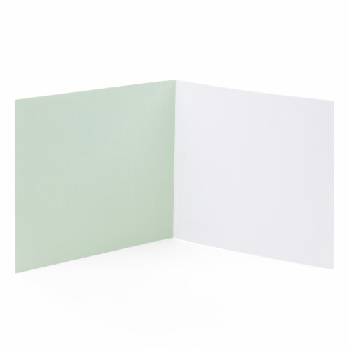 Hallmark #24 Signature Blank Card (Pineapple) Perspective: left