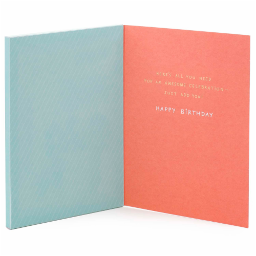 Birthday Card #14: Hallmark Signature Party in a Box Card Perspective: left