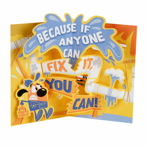 Father's Day Card #53: Hallmark Funny Handyman Fix It Perspective: left