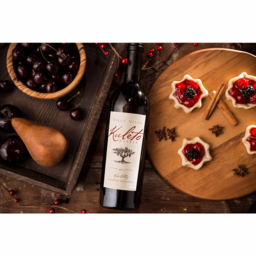 Kuleto Estate India Ink Blend California Red Wine Perspective: left