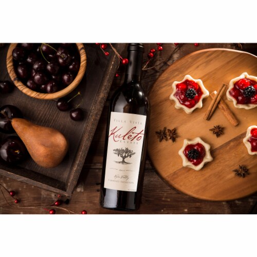 Kuleto Estate India Ink Blend California Red Wine Perspective: left
