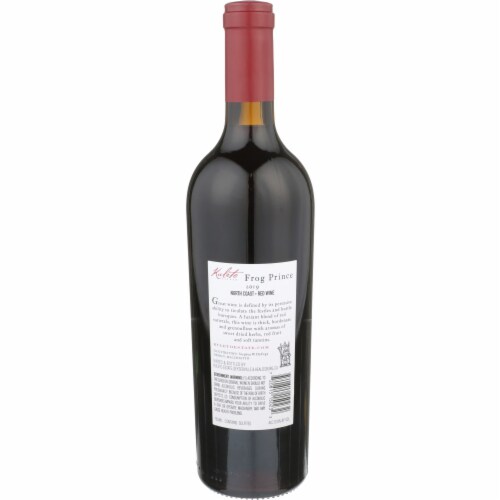 Kuleto Estate Frog Prince Blend California Red Wine Perspective: left