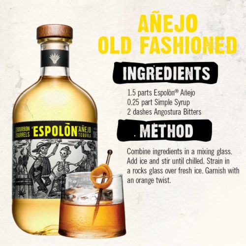 Espolon Tequila Anejo Perspective: left