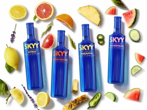 Skyy® Infusions Sun-Ripened Watermelon Vodka Perspective: left