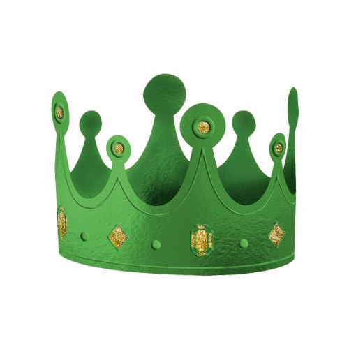 Ampro Mardi Gras Foil Crowns Perspective: left