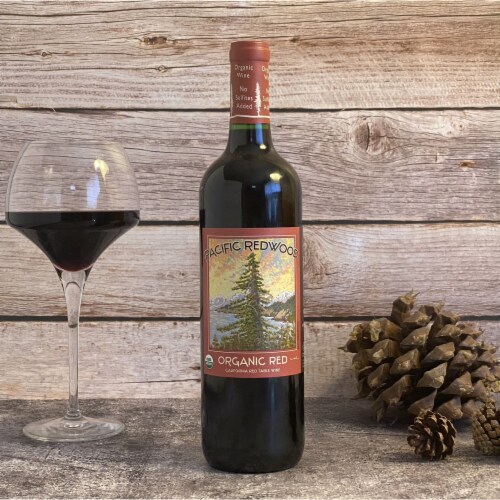 Pacific Redwood Organic Red Blend California Red Wine Perspective: left