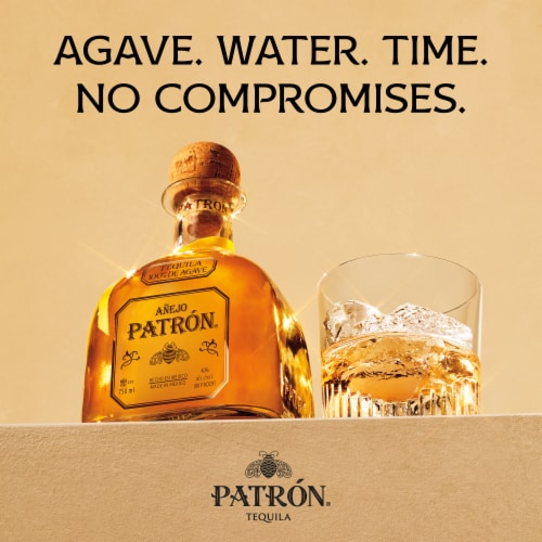 PATRÓN® Anejo Tequila Perspective: left