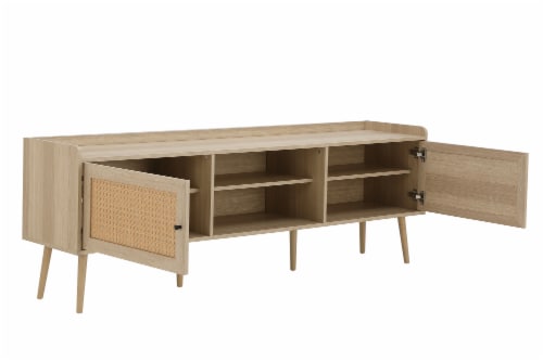Design Evolution Furniture Inc. Ironwood TV Console Perspective: left