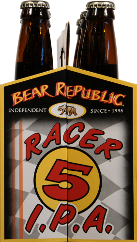 Bear Republic Racer5 IPA India Pale Ale Perspective: left