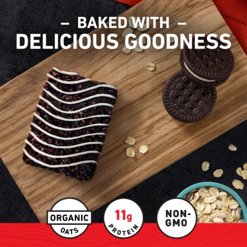 CLIF BAR Cookies & Creme Energy Protein Bar Perspective: left