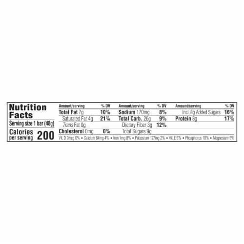 Luna Chocolate Dipped Coconut Whole Nutrition Bar Perspective: left