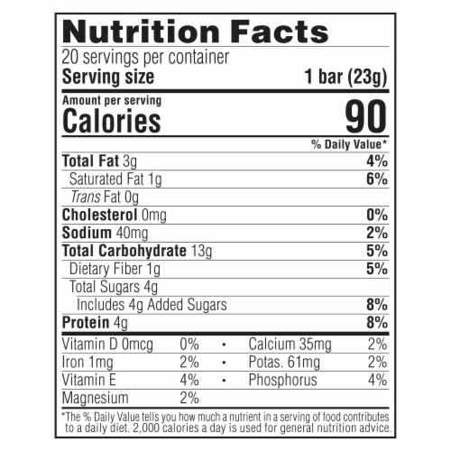 LUNA® Minis LemonZest® Whole Nutrition Bars Perspective: left