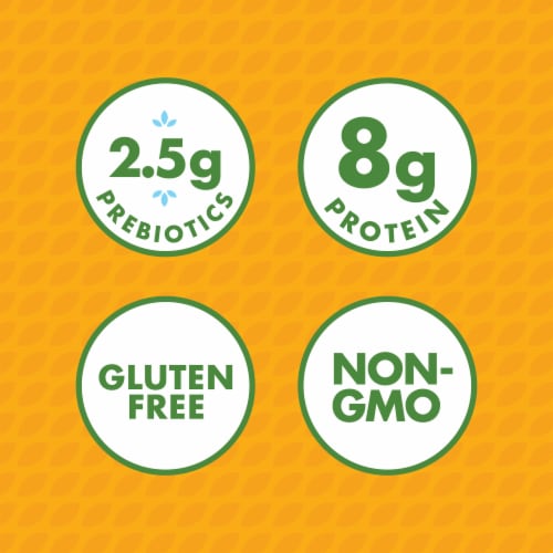 Luna® Tangerine Zest™ Gluten Free Nutrition Bars with Prebiotics Perspective: left