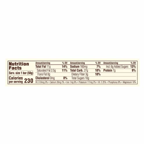 Clif Nut Butter Bar Peanut Butter Organic Filled Energy Bar Perspective: left