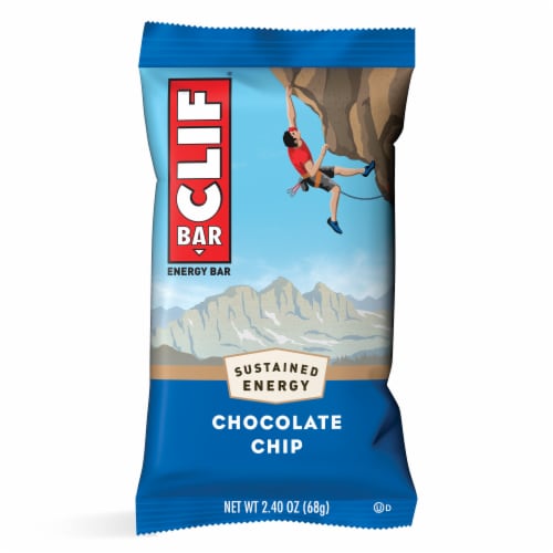 CLIF BAR® Chocolate Chip Energy Bars Perspective: left